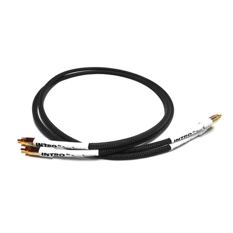 BLACK RHODIUM-INTRO RCA TO RCA 1M BLACK *NEW*