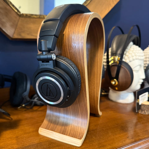 AUDIO TECHNICA - ATHM50X BT2 BLUETOOTH STUDIO HEADPHONES - BLACK  2ND HAND