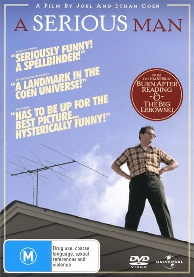 A SERIOUS MAN- DVD VG+