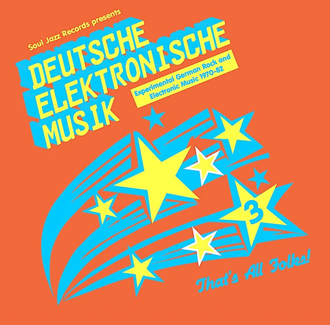 DEUTSCHE ELEKTRONISCHE MUSIK 3- VARIOUS ARTISTS 3LP VG+ COVER EX