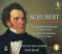 SCHUBERT-TRANSFIGURATION SYMPHONY 8 & 9 CD *NEW*