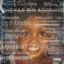 21 SAVAGE-AMERICAN DREAM CD *NEW*