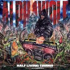 ALPHAWOLF-HALF LIVING THINGS RED/ BLUE VINYL LP *NEW*