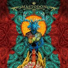 MASTODON-BLOOD MOUNTAIN YELLOW/ GREEN MARBLED VINYL LP NM COVER EX