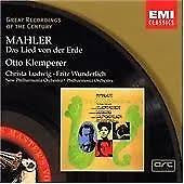 MAHLER- DAS LIED VON DER ERDE KLEMPERER CD VG