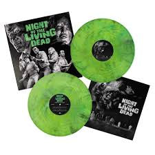 NIGHT OF THE LIVING DEAD OST GREEN SWIRL VINYL 2LP *NEW*