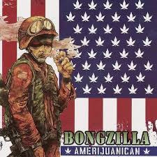 BONGZILLA-AMERIJUANICAN GREEN/ WHITE GALAXY VINYL LP *NEW*