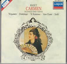 BIZET- CARMEN SCENES AND ARIAS CD VG