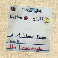 LEMONHEADS THE-CAR BUTTON CLOTH YELLOW VINYL 2LP *NEW*