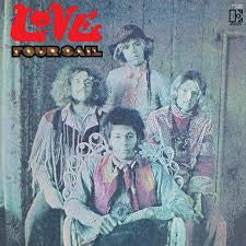 LOVE-FOUR SAIL GREEN VINYL LP NM COVER EX
