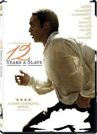 12 YEARS A SLAVE-DVD NM