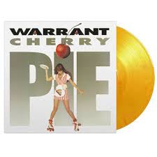 WARRANT-CHERRY PIE YELLOW MARBLED VINYL LP *NEW*