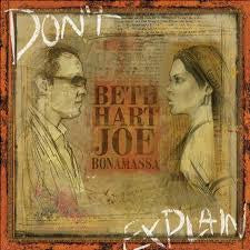 BONAMASSA JOE & BETH HART-DON'T EXPLAIN LP EX COVER NM