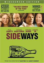 SIDEWAYS- REGION1 DVD NM