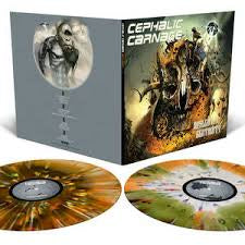 CEPHALIC CARNAGE-MISLED BY CERTAINTY MERGE/ SPLATTER VINYL 2LP *NEW* *NEW*