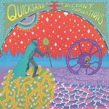QUICKSAND-DISTANT POPULATIONS LP EX COVER  NM