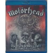 MOTORHEAD-THE WORLD IS OURS VOL1 BLURAY NM