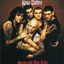 ROSE TATTOO-SCARRED FOR LIFE CD VG