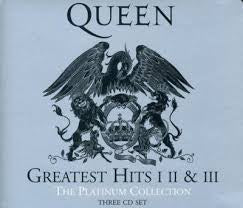 QUEEN-GREATEST HITS THE PLATINUM COLLECTION  3CD VG