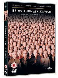 BEING JOHN MALKOVICH- DVD VG