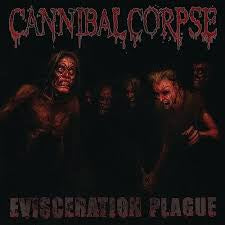 CANNIBAL CORPSE-EVISCERATION PLAGUE RED/ CLEAR MARBLE VINYL LP *NEW*