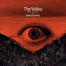 WHITECHAPEL-THE VALLEY CREAM/ BLACK SPLATTER VINYL LP NM COVER VG+