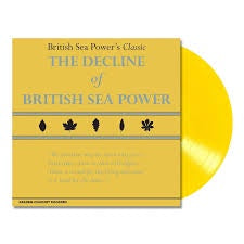 BRITISH SEA POWER-THE DECLINE OF YELLOW VINYL LP *NEW*