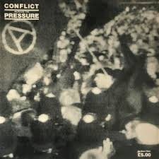 CONFLICT-INCREASE THE PRESSURE LP GREY VINYL LP NM COVER EX