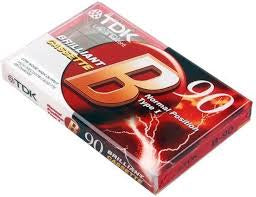 TDK B90 CASSETTE *NEW*