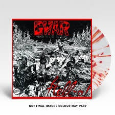 GWAR-HELL-O! CLEAR/ RED SPLATTER VINYL LP *NEW*