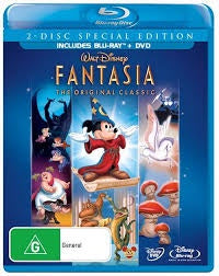 FANTASIA- SPECIAL EDITION BLURAY+DVD NM