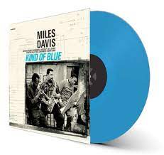 DAIVIS MILES-KIND OF BLUE BLUE VINYL LP NM COVER EX