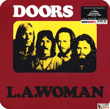 DOORS THE-L.A. WOMAN LP VG+ COVER VG+