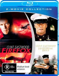 FIREFOX AND HEARTBREAK RIDGE- 2BLURAY NM