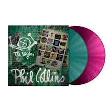 COLLINS PHIL-THE SINGLES MAGENTA/ GREEN VINYL 2LP *NEW*