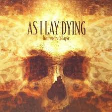AS I LAY DYING-FRAIL WORDS COLLAPSE ORANGE SMOKE VINYL LP *NEW*