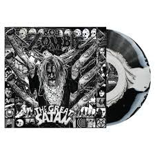 ZOMBIE ROB-THE GREAT SATAN BLACK/ WHITE SWIRL VINY *NEW*