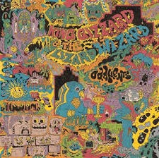 KING GIZZARD & THE LIZARD WIZARD-ODDMENTS BLACK/ WHITE/ BLUE SPATTER VINYL LP NM COVER NM