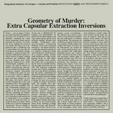 EARTH X BLACK NOI$EEXTRA CAPSULAR EXTRACTION INVERSIONS CLEAR VINYL 2LP *NEW*