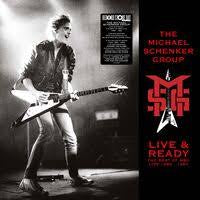 SCHENKER MICHAEL GROUP-LIVE & READY BLUE/ RED SPLATTER VINYL. LP *NEW*