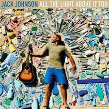 JOHNSON JACK-ALL THE LIGHT ABOVE IT TOO LP VG COVER G