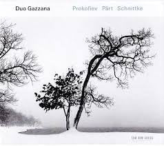 DUO GAZZANA-PROKOFIEV/ PART/ SCHNITTKE CD *NEW*