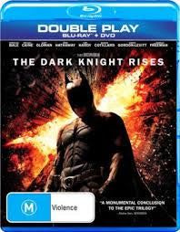 DARK KNIGHT ARISES THE- 2BLURAY + DVD NM