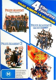 POLICE ACADEMY 1-4 COLLECTION 4DVDNM