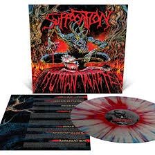 SUFFOCATION-HUMAN WASTE BLUE/ SILVER/ RED MERGE VINYL LP *NEW*