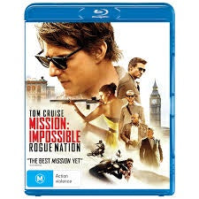 MISSION IMPOSSIBLE-ROGUE NATION BLURAY NM