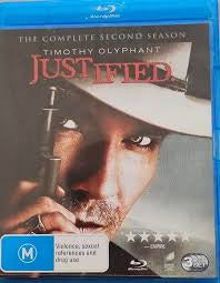 JUSTIFIED- COMPLETE SECOND SEASON 3BLURAY NM