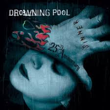 DROWNING POOL-SINNER blue ink swirl vinyl lp *new*