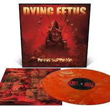 DYING FETUS-REIGN SUPREME COPPER/ RUBY MARBLED VINYL LP *NEW*