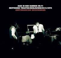 BROTZMANN/VAN HOVE/BENNINK- JAZZ IN DER KAMMER LIVE 1974 CD VG+